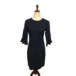 Banana Republic Blue Flutter Sleeve Shift Dress Sz 4